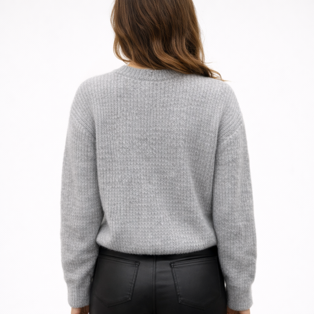 Trendmoona Fiyonklu Triko Kazak